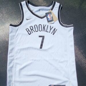 Size S Men Nike Dri-FIT NBA Swingman Brooklyn Nets Kevin Durant Jersey White